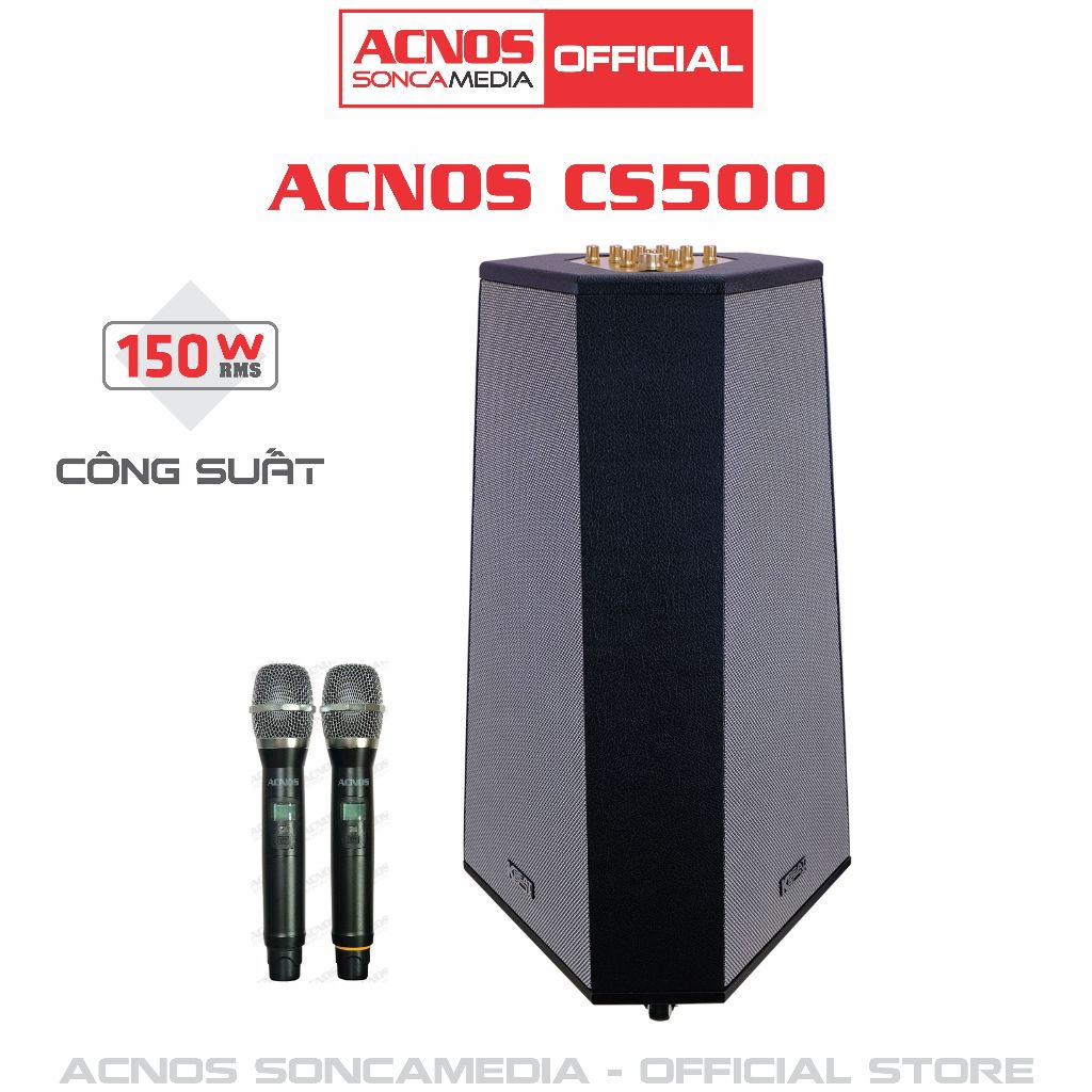 Dàn âm thanh loa tháp di động ACNOS CS500