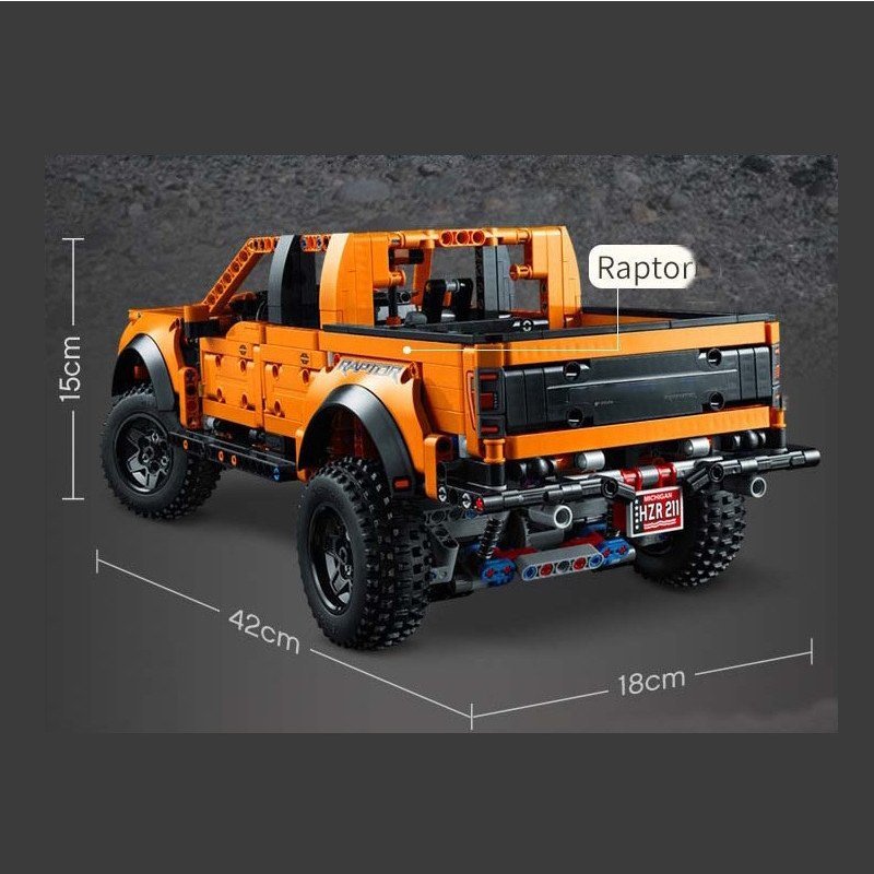 Bán Tải Pho Ráp Tơ F150 Mô Hình Xe Technic Tỷ Lệ 1:10 Đồ Chơi Lắp Ráp 1379 Chi Tiết Sieuthidochoitritue