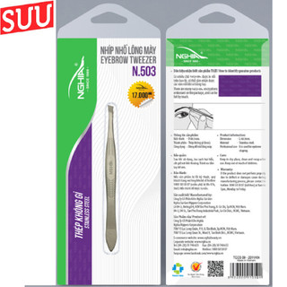 Nhíp Cao Cấp N503 - Kềm Nghĩa suu.shop cam kết 100% chính hãng