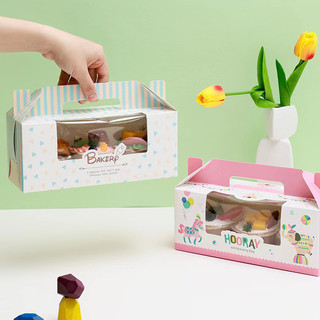 Hộp bánh cupcake, hộp giấy đựng 2/4/6/12 bánh cupcake