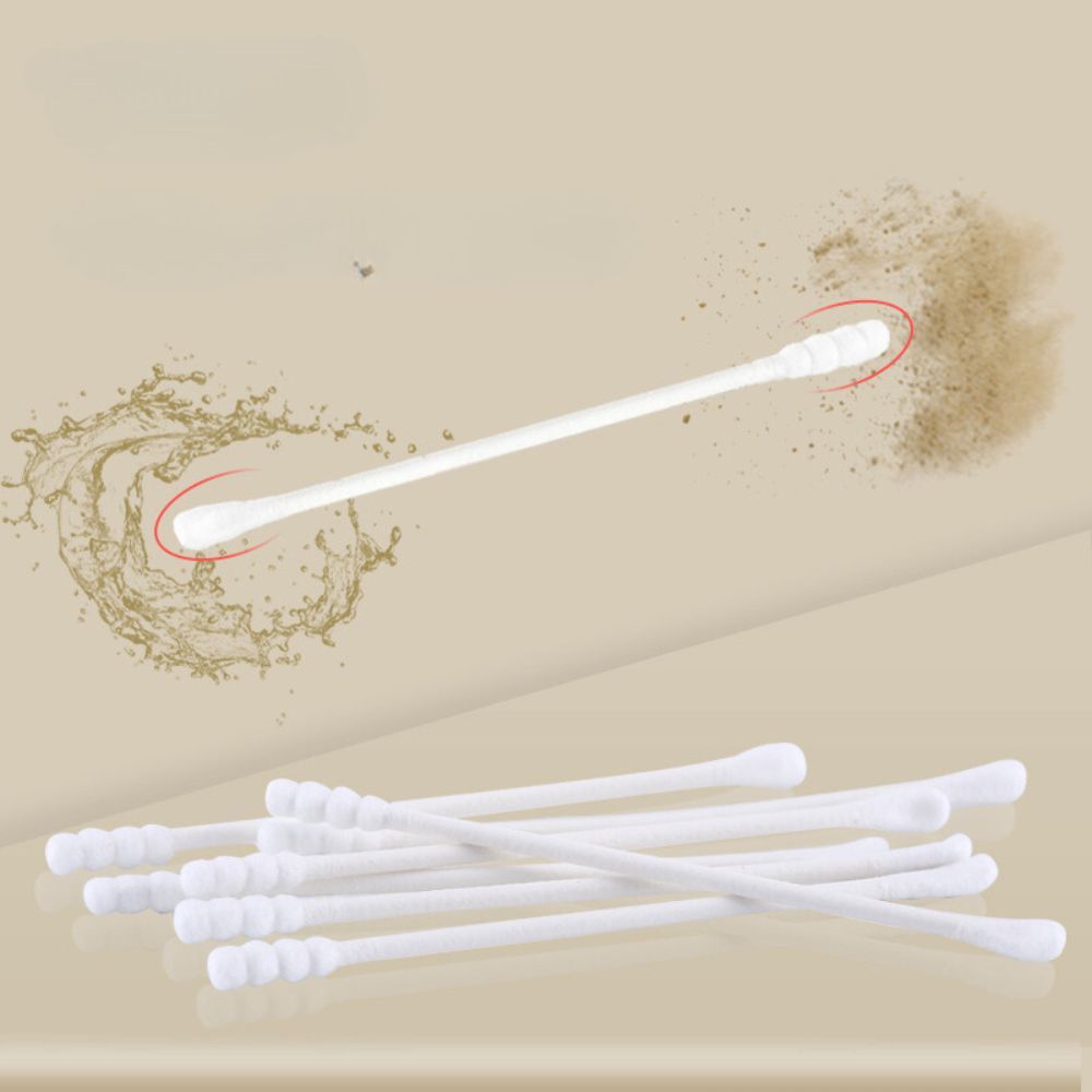 Bông Tăm Ngoáy Tai Cho Bé Hộp 200 Que Thân Thiện Với Môi Trường, Tăm Bông Ngoáy Tai An Toàn Tiện Lợi