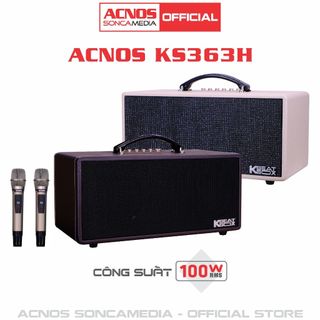 Dàn âm thanh di động xách tay mini acnos ks363h