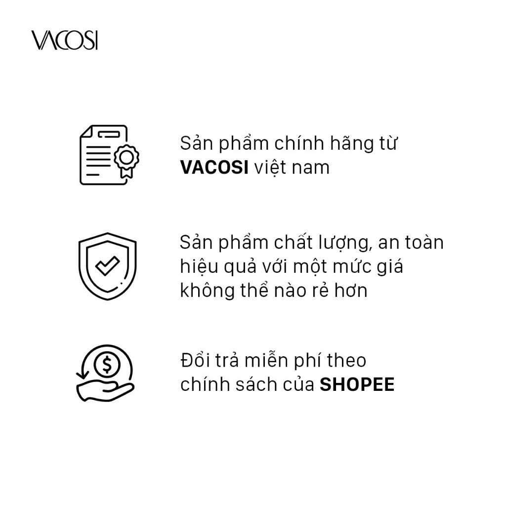 Bông Phấn Khô VACOSI Pro - VACOSI PRS PRO PUFF Siêu Mịn Siêu Mềm - Màu Trắng, Túi 1 cái PK01 / PK02 / PK03