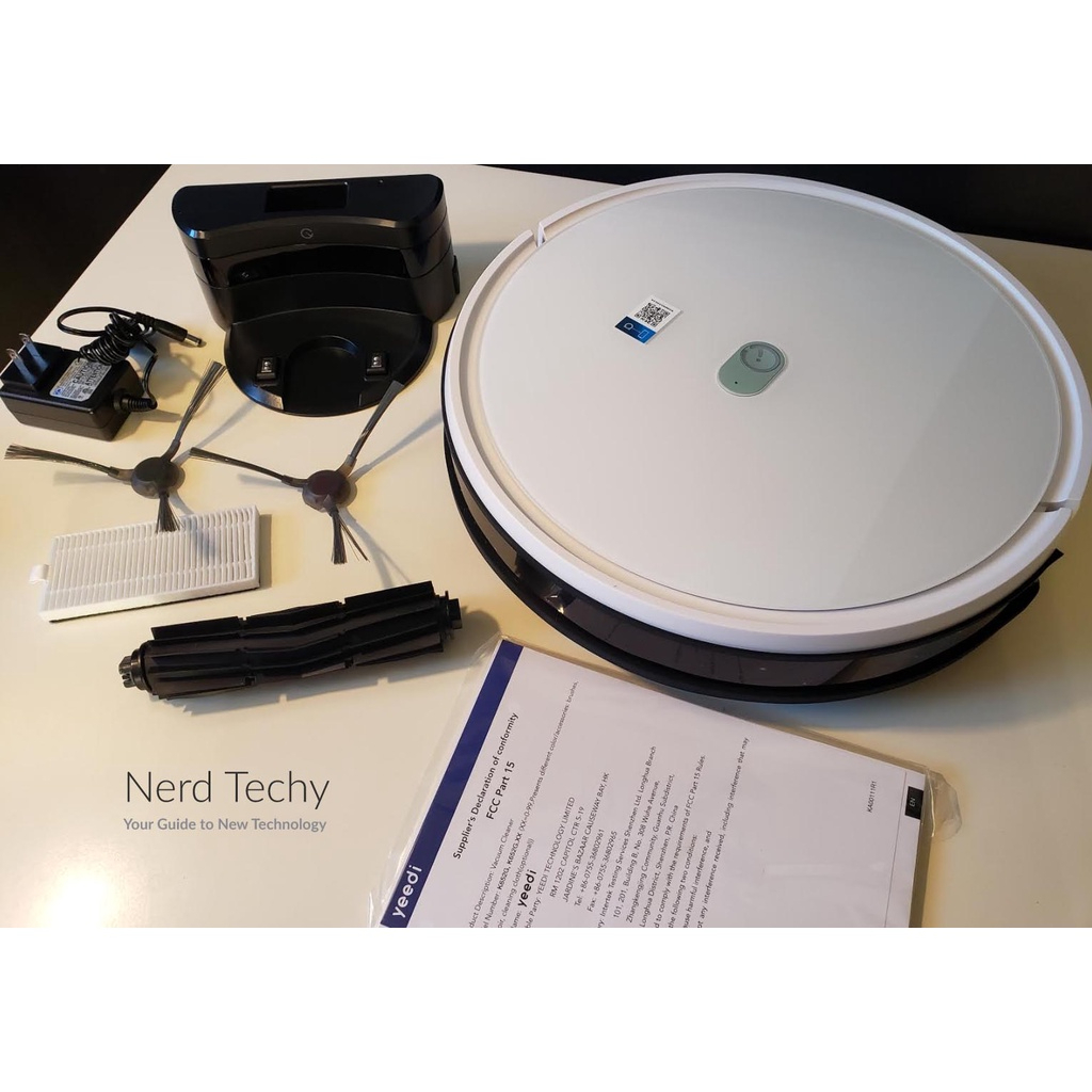 Robot hút bụi lau nhà Ecovacs Yeedi K650, lực hút mạnh, thông minh, bền bỉ, hàng chính hãng