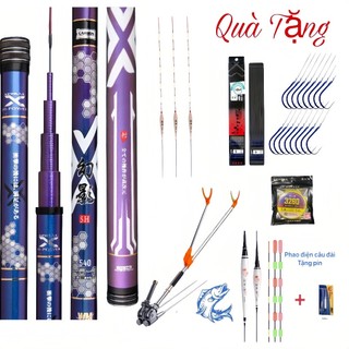 Cần câu tay Huyền Ảnh 5H tặng bộ phụ kiện săn hàng ( đầy đủ như video ) sale giá rẻ