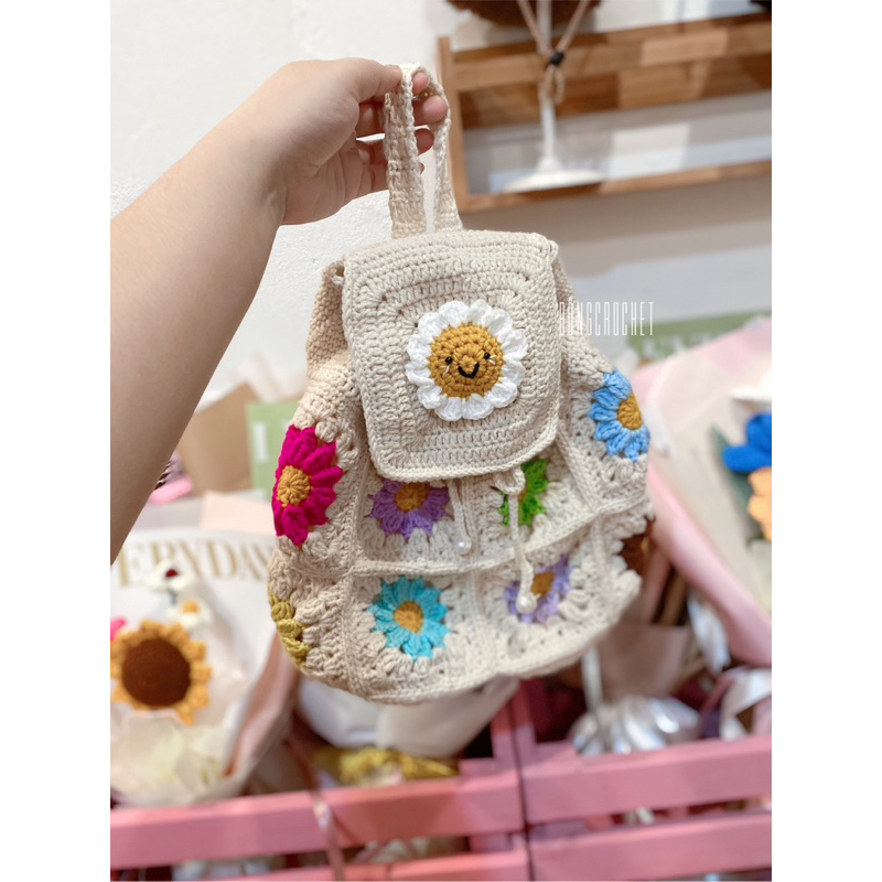 Balo len hoa 🌼🌞🧶 crochet/handmade xinh
