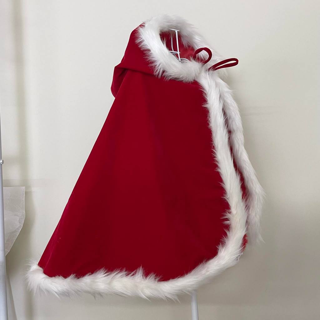 ⚡HÀNG ĐẸP⚡Áo choàng nhung budanh Noel cho người lớn và trẻ em