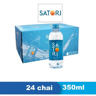 thùng 24 chai nước suối Satori 350ml