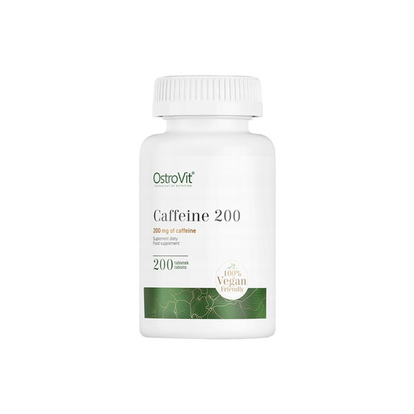 Viên uống Ostrovit Caffeine (200mg, 200 Tablets) nhập khẩu Ba Lan phân phối Gymstore tăng hiệu suất luyện tập, tỉnh táo
