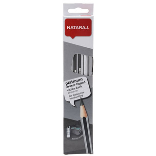 Bút Chì Gỗ 2B Nataraj Platinum Extra Dark