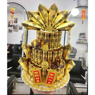 Set tháp tiền đô tài lộc