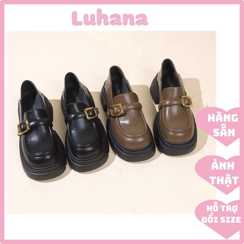 Giày lolita nữ đế đốc, giày tây mary jane phong cách ulzzang giày học sinh đi chơi đi chơi.Ms:LLT009