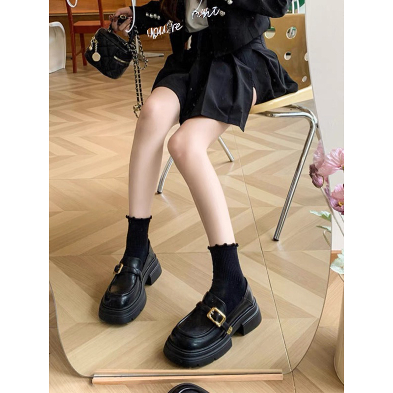 Giày lolita nữ đế đốc, giày tây mary jane phong cách ulzzang giày học sinh đi chơi đi chơi.Ms:LLT009
