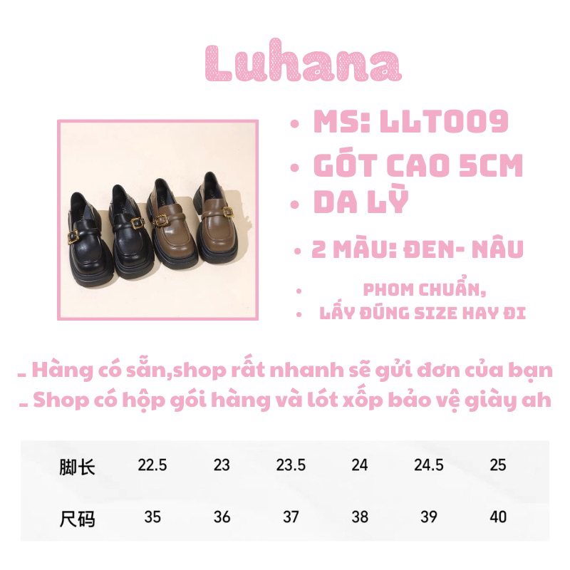 Giày lolita nữ đế đốc, giày tây mary jane phong cách ulzzang giày học sinh đi chơi đi chơi.Ms:LLT009