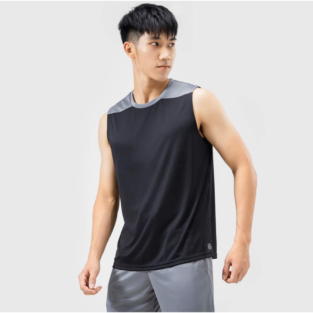 Áo Tanktop thể thao nam Active phối màu thoáng khí - Thương hiệu Coolmate