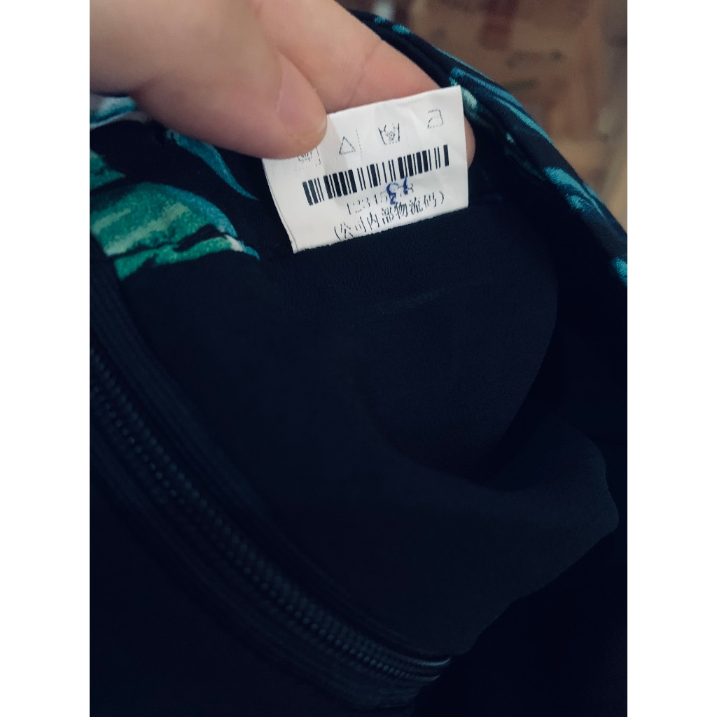 Váy voan đi biển dài xẻ tà trước và sau