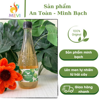 Giấm Táo Xanh Kim Ngân 450ML - Lên Men Tự Nhiên
