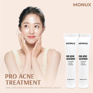 Combo 3 Hộp Tinh chất giảm mụn thâm Monux - Pro Acne Treatment 15g