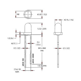 LED Siêu Sáng Phi 3mm