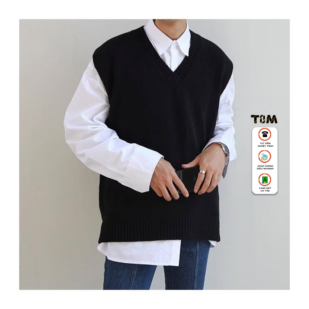 Áo len gile nam  kiểu dáng hàn quốc AL3021