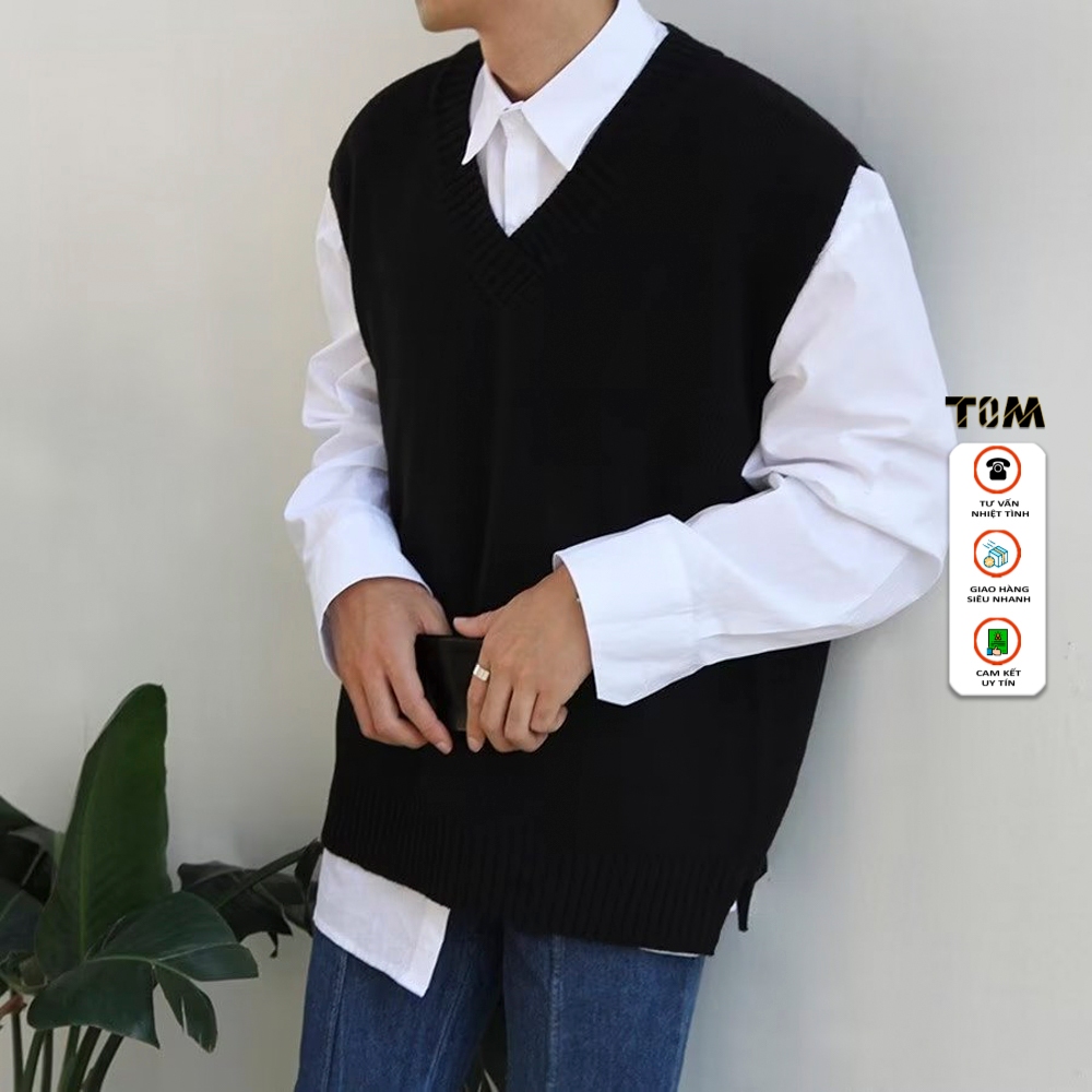 Áo len gile nam  kiểu dáng hàn quốc AL3021