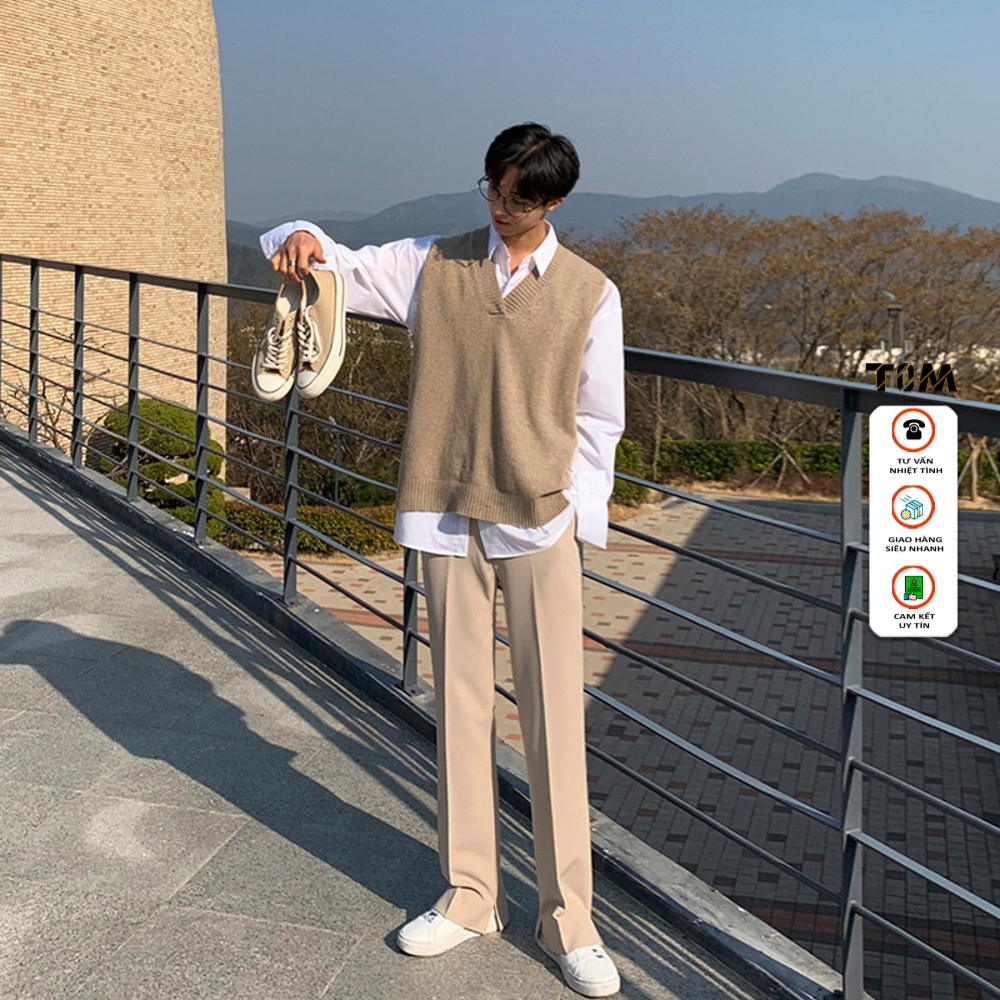 Áo len gile nam  kiểu dáng hàn quốc AL3021