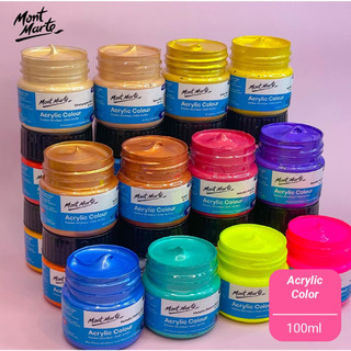 Màu hủ acrylic 100ml mont marte