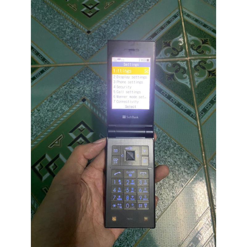 Điện thoại Samsung Softbank 740SC dùng full