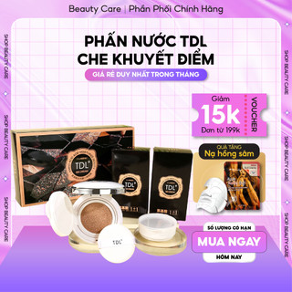 Phấn nước TDL che khuyết điểm, che phủ mụn, se khít lỗ chân lông, Cushion TDL nội địa, phấn che khuyết điểm lâu trôi