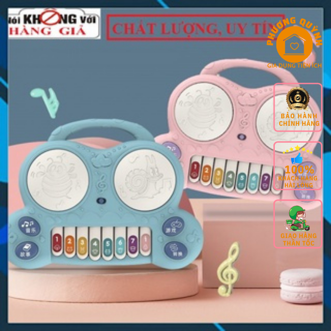 Đàn đồ chơi piano, đàn organ có nhạc hình thú cho bé, đồ chơi trẻ em