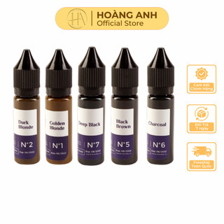 Mực Phun Xăm Hanafy Của Nga lên màu đẹp tự nhiên dùng điêu khắc đi hairstroke đặc biệt ombre đẹp | Mực Phun Xăm