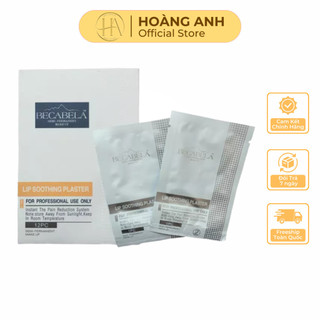 Miếng dán môi đức, miếng ủ môi becabela hỗ trợ phun xăm