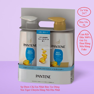 Sét Bộ 3 Gội Xả Pantene Pro-V ngăn ngừa rụng tóc phục hồi tóc hư tổn chai 270ml màu xanh dương