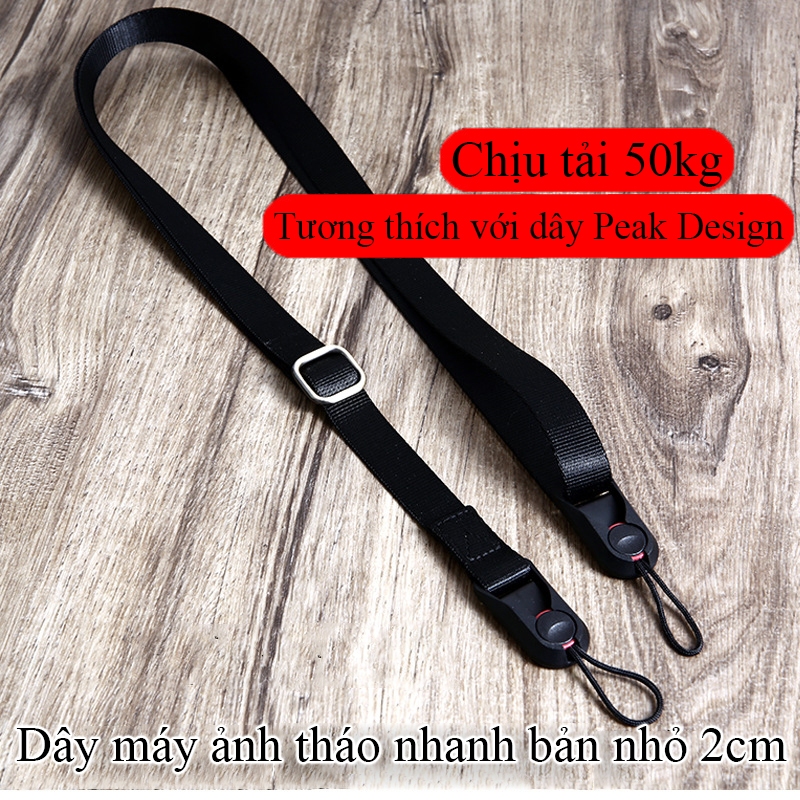 Dây máy ảnh thao tác nhanh bản nhỏ 2cm Quick Release Anchor link