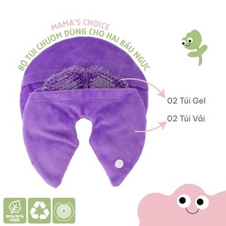 Túi chườm Mamachoice - túi chườm nóng lạnh thông tắc tia sữa cho mẹ