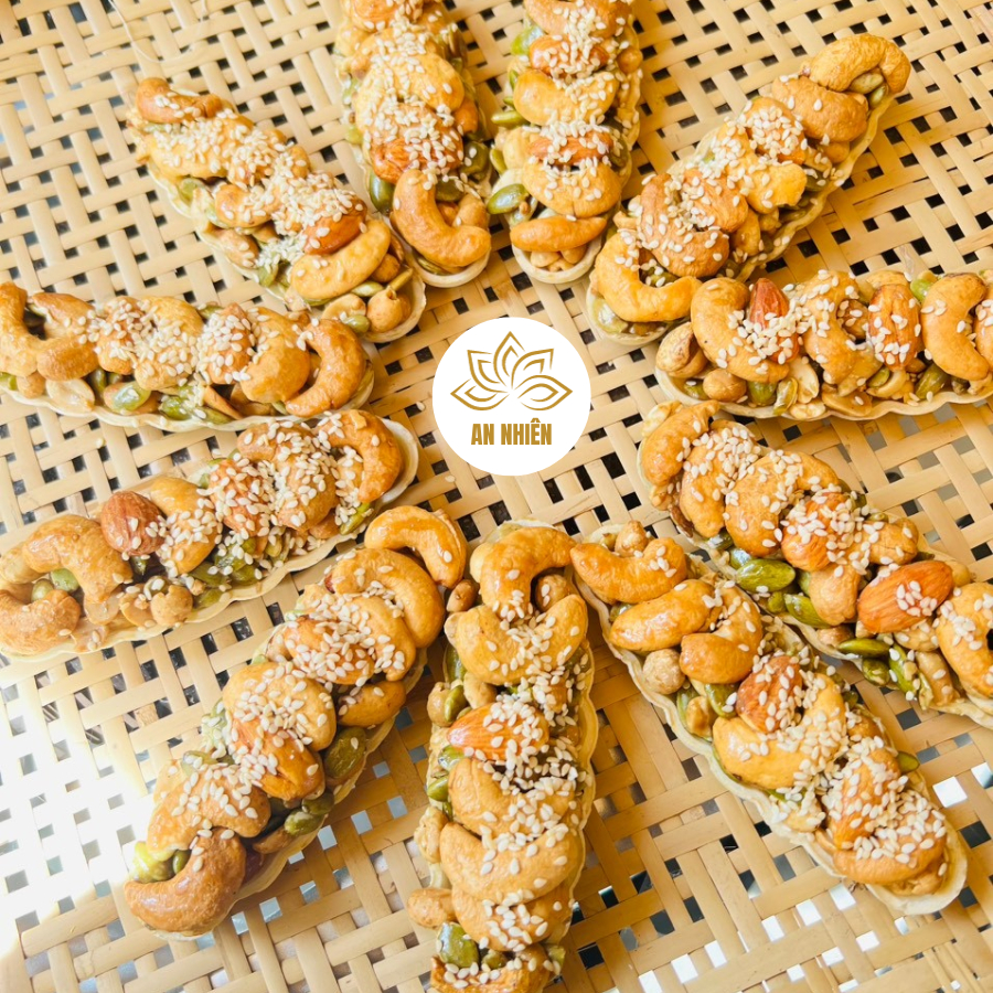 Bánh Mix 2 Loại Rong biển hạt + Bánh thuyền Mix hạt