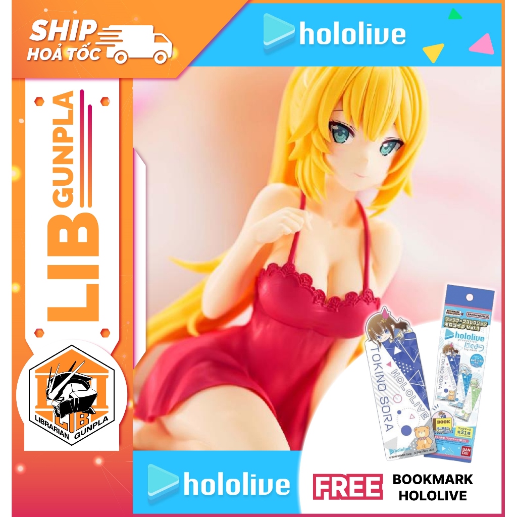 Mô hình nhân vật Anime Banpresto Relax Time - Hololive - Akai Haato / Haachama