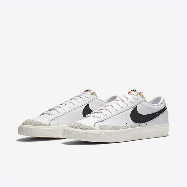 Giày Nike Blazer Mid Low 77 Vintage White Black Giày Thể Thao Cổ Cao,Thấp Kiểu Dáng Thể Thao Phối Màu Đen Trắng Cao Cấp
