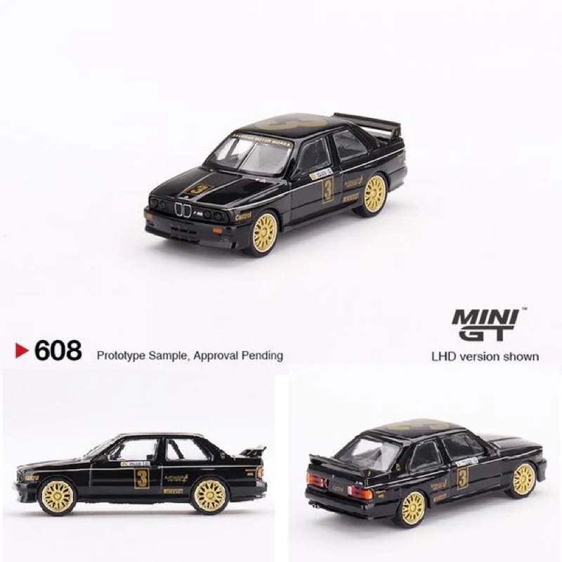 mohinhxeps-1/64_MINI GT 1/64 BMW M3 #3 JPS Team BMW 1987 ATCC Championship Winner - Australia