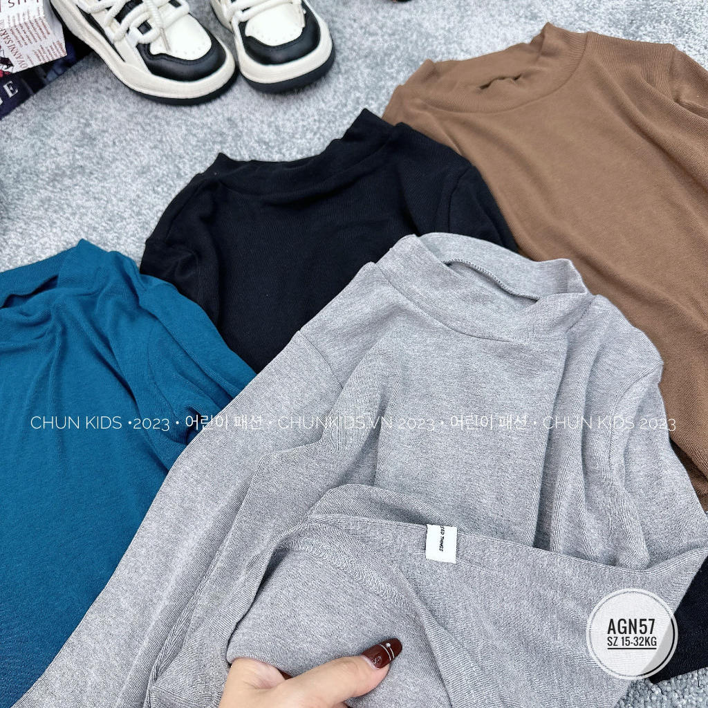 AGN57 -  ÁO giữ nhiệt tăm nhỏ xíu tag tay - 0387 CHO BÉ