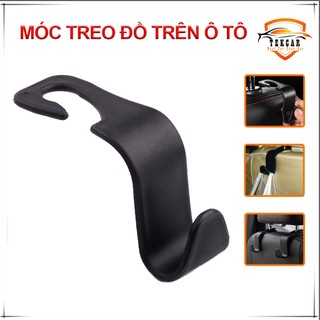 Móc treo đồ trên xe ô tô, móc treo đồ đa năng cài sau ghế oto xe hơi, móc kẹp ghế giữ đồ sau xe oto