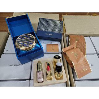 Set/lõi phấn nước tái sinh da cao cấp Whoo Cheongidan Radiant Essence Cushion
