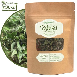 Mycogreen, trà thảo mộc bạc hà, pp trồng hữu cơ