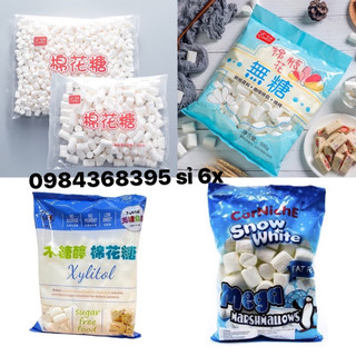 Kẹo bấc trắng, kẹo marshmallow nougat trắng 500g