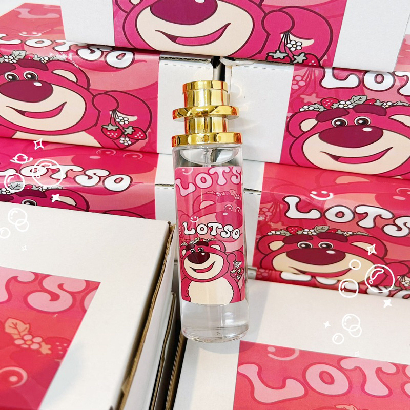 Nước hoa gấu dâu Lotso 35ml tặng 10ml (FULL BOX)