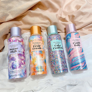 Xịt thơm toàn thân bodymist Victoria Secret 250ml mùi Hot candy baby, sugar high, cake confetti, fruit crush