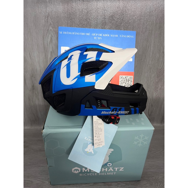 Mũ Fullface Mschatz size M 48-53cm