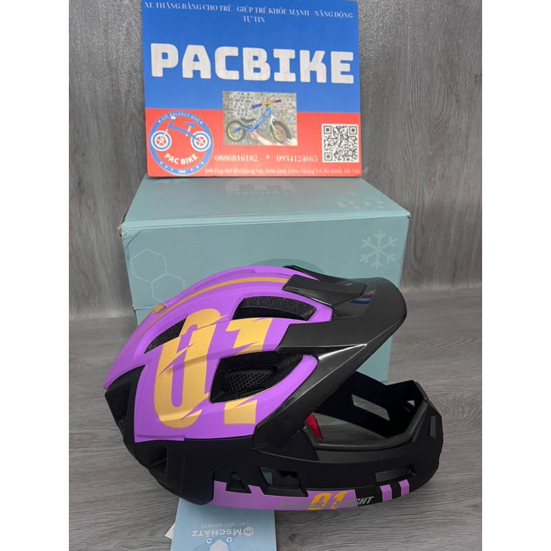 Mũ Fullface Mschatz size M 48-53cm