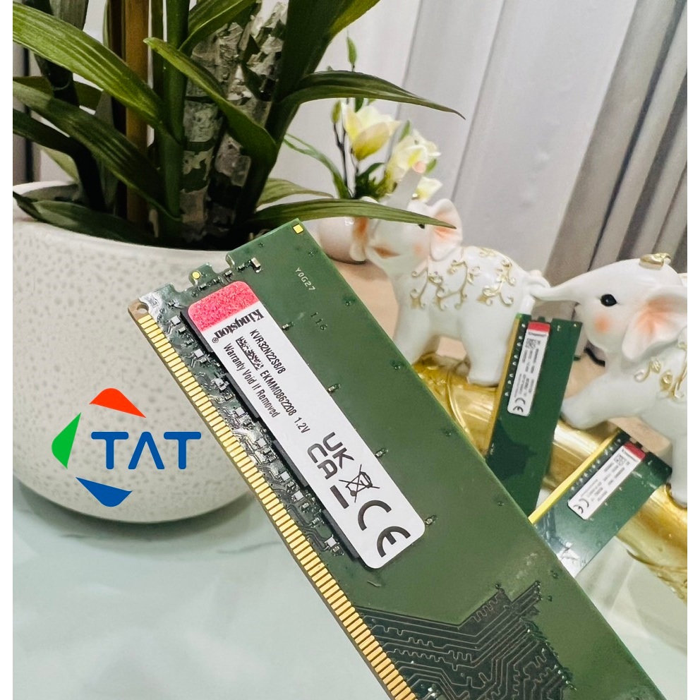 Ram Kingston 8GB 3200Mhz DDR4 Dùng Cho Máy Tính PC Desktop - Bảo hành 36 tháng 1 đổi 1