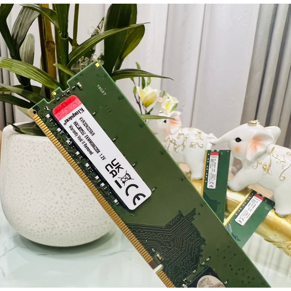 Ram Kingston 8GB 3200Mhz DDR4 Dùng Cho Máy Tính PC Desktop - Bảo hành 36 tháng 1 đổi 1